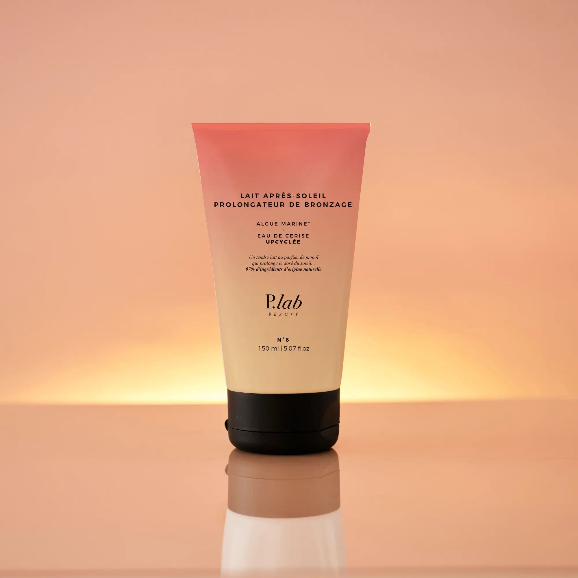 lait après soleil fond coucher de soleil