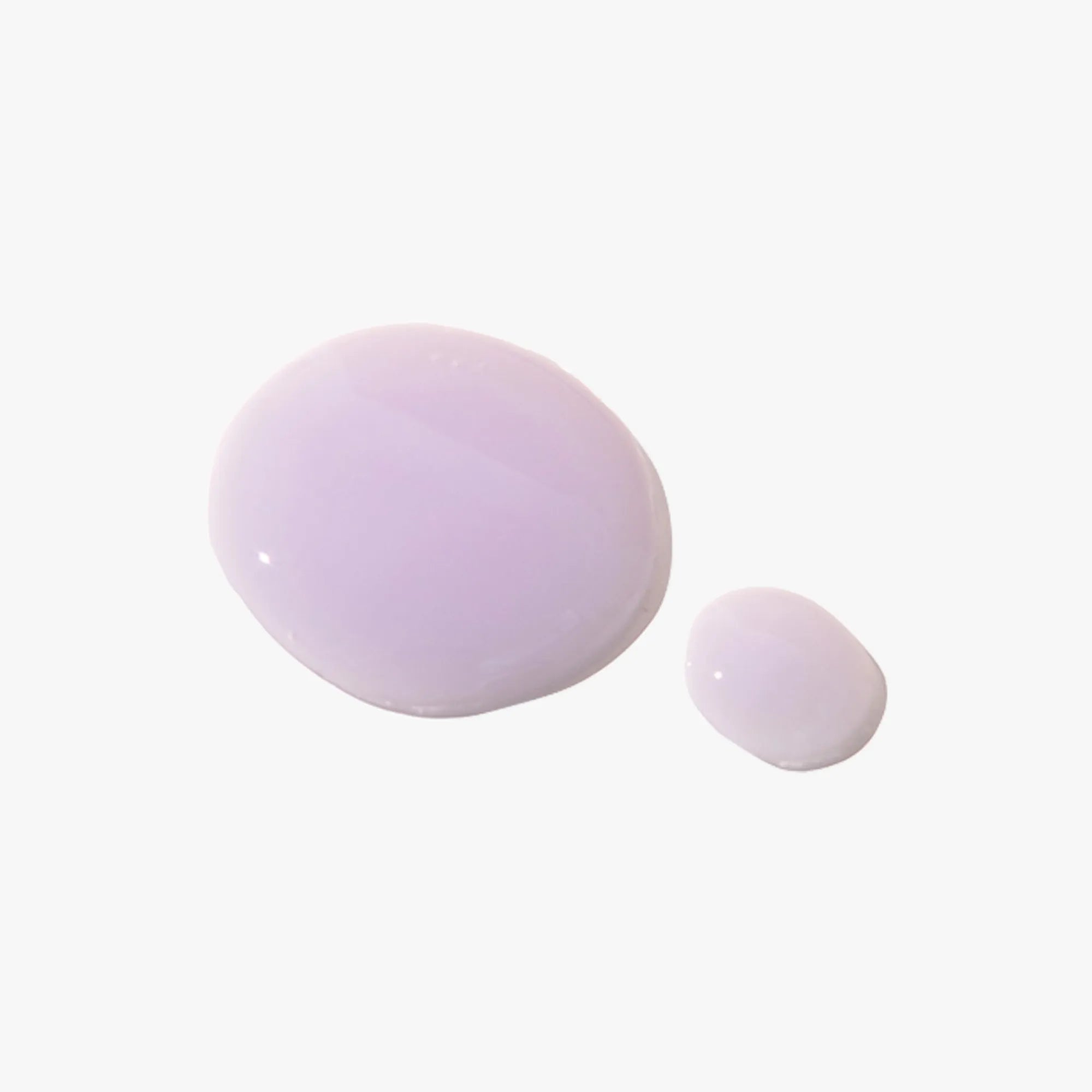 texture sérum violet fond blanc