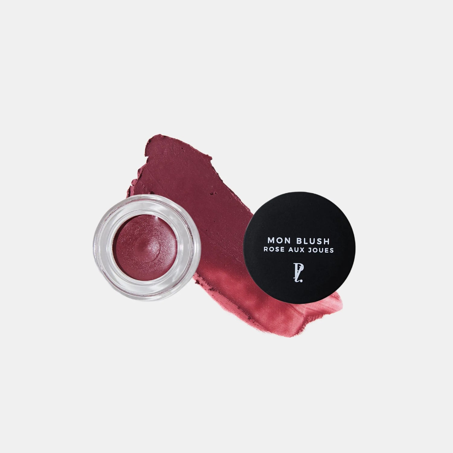 texture cherry blush crème ouvert fond blanc