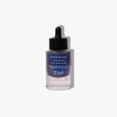 élixir de nuit bleu fond blanc